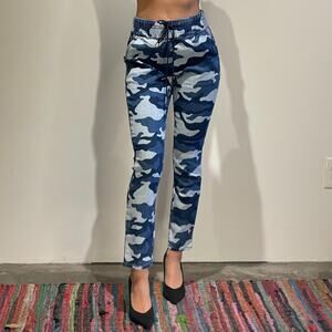 Blue Camo Pants